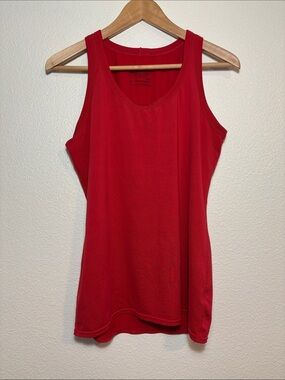 Patagonia Men’s Asia Fit Red Capilene Base layer Tank Size Small | gorpcore hike